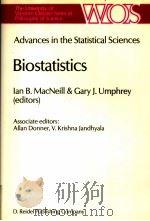 BIOSTATISTICS     PDF电子版封面  9027723974  IAN B.MACNEILL AND GARY J.UMPH 