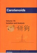 CAROTENOIDS  VOLUME 1A:ISOLATION AND ANALYSIS（1995 PDF版）