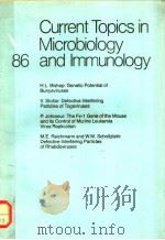 CURRENT TOPICS IN MICRBIOLOGY 86 AND IMMUNOLOGY（ PDF版）