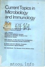 CURRENT TOPICS IN MICROBIOLOGY AND IMMUNOLOGY 80（ PDF版）