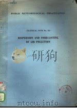 DISPERSION AND FORECASTING OF AIR POLLUTION（ PDF版）