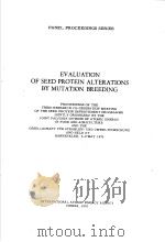 EVALUATION OF SEED PROTEIN ALTERATIONS BY MUTATION BREEDING（ PDF版）