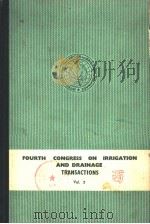 FOURTH CONGRESS ON IRRIGATION AND DRAINAGE TRANSACTIONS  VOL.5（ PDF版）