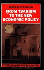 FROM TSARISM TO THE NEW ECONOMIC POLICY CONTINUITY AND CHANGE IN THE ECONOMY OF THE USSR     PDF电子版封面  033345619X  R.W.DAVIES 
