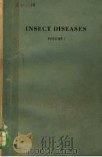 INSECT DISEASES  VOLUME 1     PDF电子版封面  0824761170   