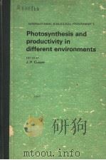 INTERNATIONAL BIOLOGICAL PROGRAMME 3  PHOTOSYNTHESIS AND PRODUCTIVITY IN DIFFERENT ENVIRONMENTS     PDF电子版封面  0521205735  J.P.COOPER 