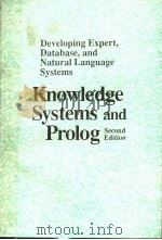KNOWLEDGE SYSTEMS AND PROLOG  SECOND EDITION     PDF电子版封面     