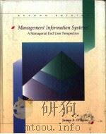 MANAGEMENT INFORMATION SYSTEMS A MANAGERIAL END USER PERSPECTIVE     PDF电子版封面  0256103461   