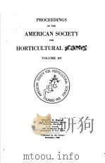 PROCEEDINGS OF THE AMERICAN SOCIETY FOR HORTICULTURAL SCIENCE  VOLUME 89（ PDF版）