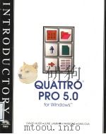 QUATTRO PRO 5.0 FOR WINDOWStm     PDF电子版封面    DAVID AUER 