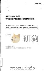 REVISION DES TRICHOPTERES CANADIENS     PDF电子版封面     