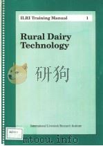 RURAL DAIRY TECHNOLOGY（ PDF版）