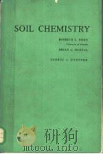 SOIL CHEMISTRY     PDF电子版封面     