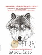 THREATENED AND ENDANGERED ANIMALS   1993  PDF电子版封面  087563480X  DAVID HAGENGRUBER AND HAROLD H 