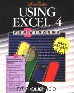 USING EXCEL 4 FOR WINDOWS  SPECIAL EDITION   1992  PDF电子版封面  0880229160  RON PERSON 