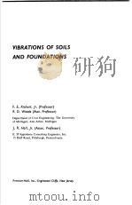 VIBRATIONS OF SOILS AND FOUNDATIONS     PDF电子版封面     