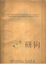 11TH INTERNATIONAL SYMPOSIUM ON COMPUTER APPLICATIONS IN THE MINERALS INDUSTRY VOL.2     PDF电子版封面     