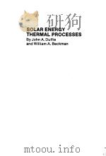 SOLAR ENERGY THERMAL PROCESSES（ PDF版）