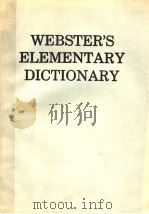 WEBSTERS ELEMENTARY DICTIONARY   1980年  PDF电子版封面     