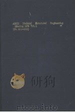 ASCE NATIONAL STRUCTURAL ENGINEERING MEETING 1973 VOL.1     PDF电子版封面     