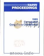 TAPPI PROCEEDINGS 1989 CORRUGATED CONTAINERS CONFERENCE     PDF电子版封面     