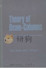 THEORY OF BEAM-COLUMNS VOLUME 1 IN-PLANE BEHAVIOR AND DESIGN     PDF电子版封面  0070107548   