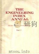 THE ENGINEERING INDEX ANNUAL 1988  VOLUME 87  PART 1     PDF电子版封面     