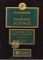 HANDBOOK OF MARINE SCIENCE     PDF电子版封面     