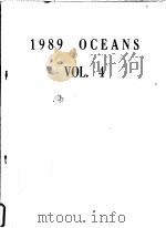 OCEANS'89  VOLUME 4     PDF电子版封面     