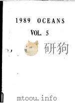 OCEANS'89  VOLUME 5     PDF电子版封面     
