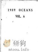 OCEANS'89  VOLUME 6     PDF电子版封面     