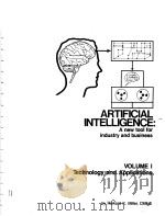 ARTIFICIAL INTELLIGENCE:A NEW TOOL FOR INDUSTRY AND BUSINESS  VOLUME 1  TECHNOLOGY AND APPLICATIONS   1973  PDF电子版封面     
