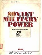 SOVIET MILITARY POWER 1984     PDF电子版封面     