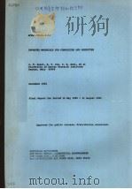 IMPROVED MATERIALS FOR COMPOSITES AND ADHESIVES   1981  PDF电子版封面     