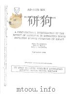 TECHNICAL REPORT BRL-TR-2672  A COMPUTATIONAL INVESTIGATION OF THE EFFECT OF SHIELDING IN MITIGATING   1985  PDF电子版封面     