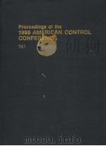 PROCEEDINGS OF THE 1988 AMERICAN CONTROL CONFERENCE  VOL.1     PDF电子版封面     