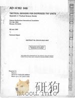 TACTICAL SENSORS FOR DISPERSED TNF UNITS  APPENDIX 1-TACTICAL SENSORY SURVEY     PDF电子版封面    P.O.BOX 