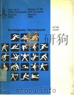 GAMES OF THE 22 OLYMPIAD MOSCOW 1980 PARTICIPANTS     PDF电子版封面     