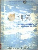 PROCEEDINGS OF THE 21ST IEEE CONFERENCE ON DECISION & CONTROL  VOLUME  1     PDF电子版封面     
