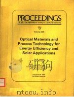 PROCEEDINGS OF SPIE-THE INTERNATIONAL SOCIETY FOR OPTICAL ENGINEERING  VOLUME 428 OPTICAL MATERIALS     PDF电子版封面  0892524634   