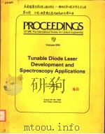 PROCEEDINGS OF SPIE-THE INTERNATIONAL SOCIETY FOR OPTICAL ENGINEERING  VOLUME 438 TUNABLE DIODE LASE     PDF电子版封面  0892524731   
