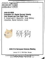 AIAA'83  AIAA-83-0036     PDF电子版封面     