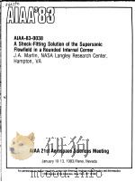 AIAA'83  AIAA-83-0038     PDF电子版封面     