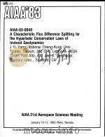 AIAA'83  AIAA-83-0040     PDF电子版封面     