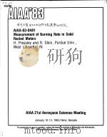 AIAA'83 AIAA-83-0481     PDF电子版封面     