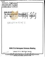 AIAA'83 AIAA-83-0511     PDF电子版封面     