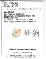 AIAA'83 AIAA-83-0542     PDF电子版封面     