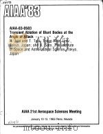 AIAA'83 AIAA-83-0583     PDF电子版封面     