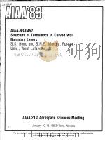 AIAA'83 AIAA-83-0457     PDF电子版封面     