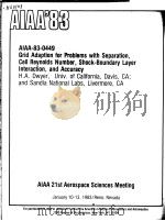 AIAA'83 AIAA-83-0449     PDF电子版封面     